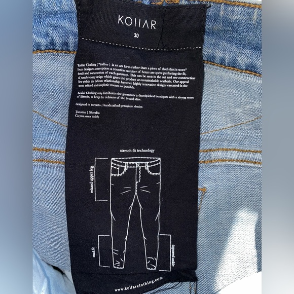 Men’s Kollar Slim Fit Jeans - Picture 3 of 3